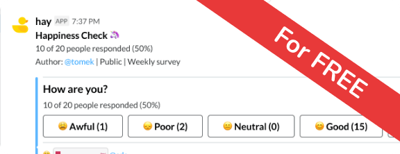 Slack Addon - For FREE!